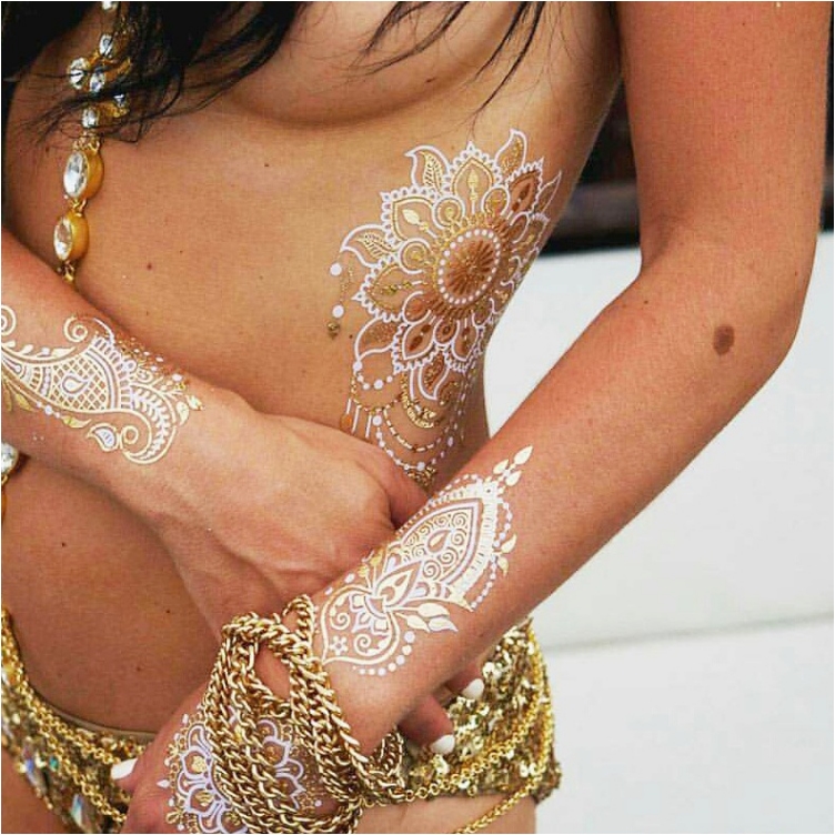 43 eye catching white henna tattoos you must try ritely 43 eye catching white henna tattoos you must try ritely